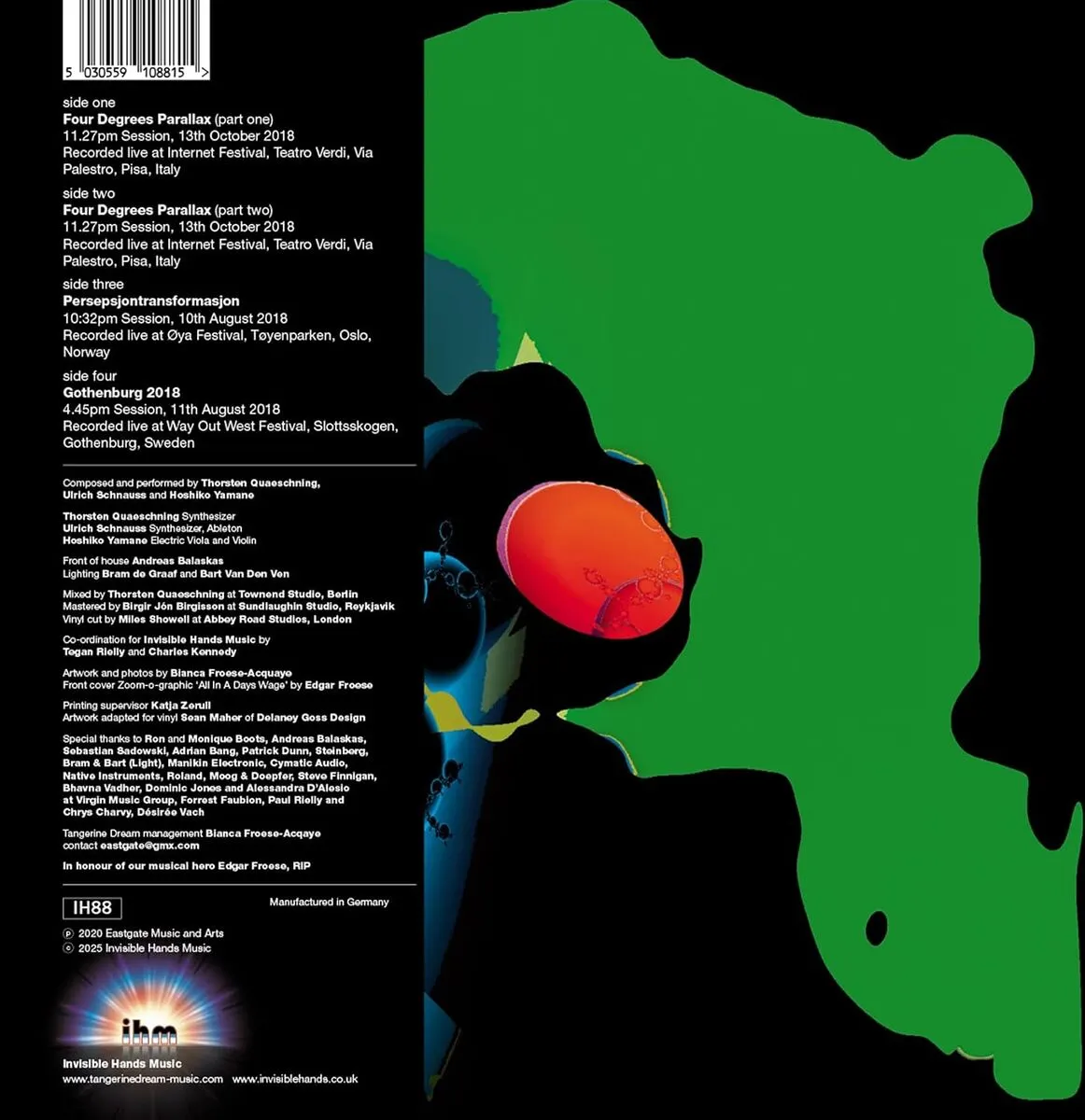 Sessions IV (Green Vinyl) 5030559108815