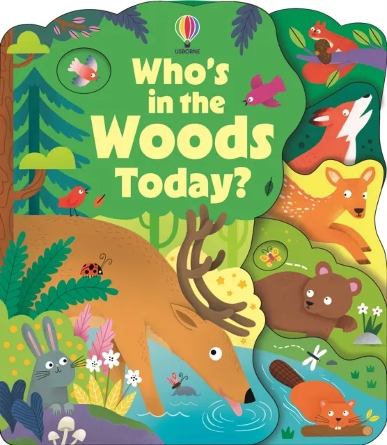 Who's in the Woods Today? (Board book)  9781835408766