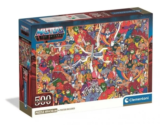 Puzzle 500 Impossible Masters Of The Universe  8005125356232