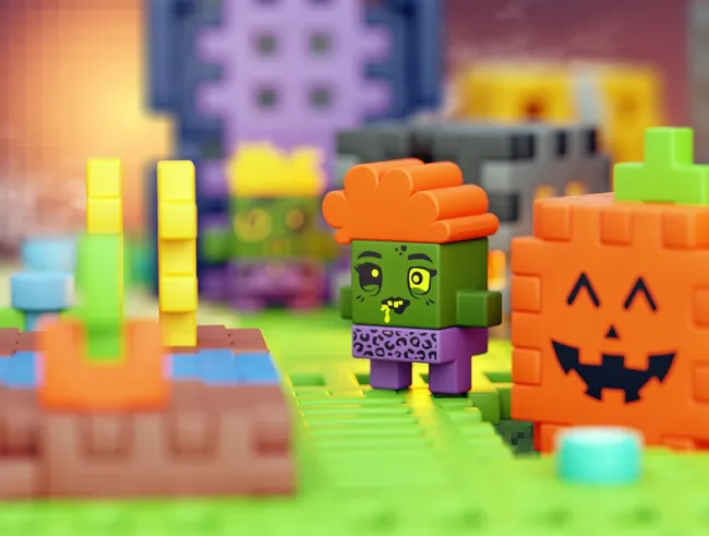 Mini Waffle Zombie, Wioska osadników 435 el. 5903033910139