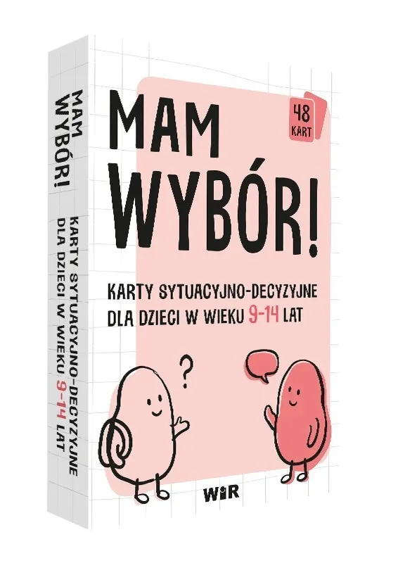 Mam wybór! Karty sytuacyjno-decyzyjne dla dzieci w wieku 9-14 lat  9788368426854