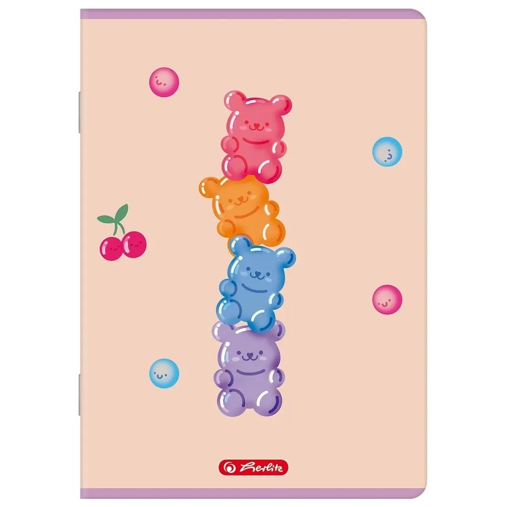 Zeszyt Herlitz Standard Jelly A5/32k kratka z marginesem, 1 szt 5904017457787