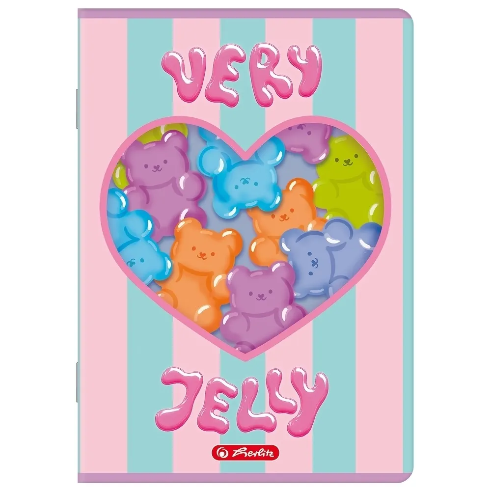 Zeszyt Herlitz Standard Jelly A5/32k kratka z marginesem, 1 szt 5904017457787