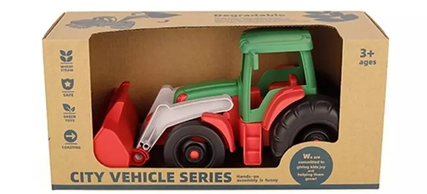 Traktor plastikowy z łyżką (120768)  6901440120768