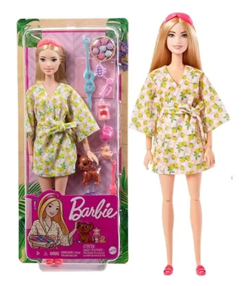 Barbie relaks SPA w szlafroku  194735108176