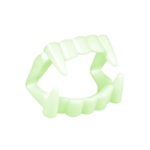 Fluorescencyjna szczęka wampira Halloween (K0523)  5902934200523