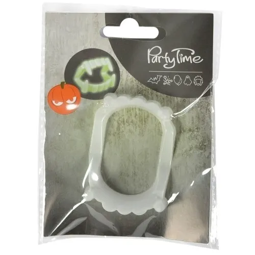 Fluorescencyjna szczęka wampira Halloween (K0523) 5902934200523