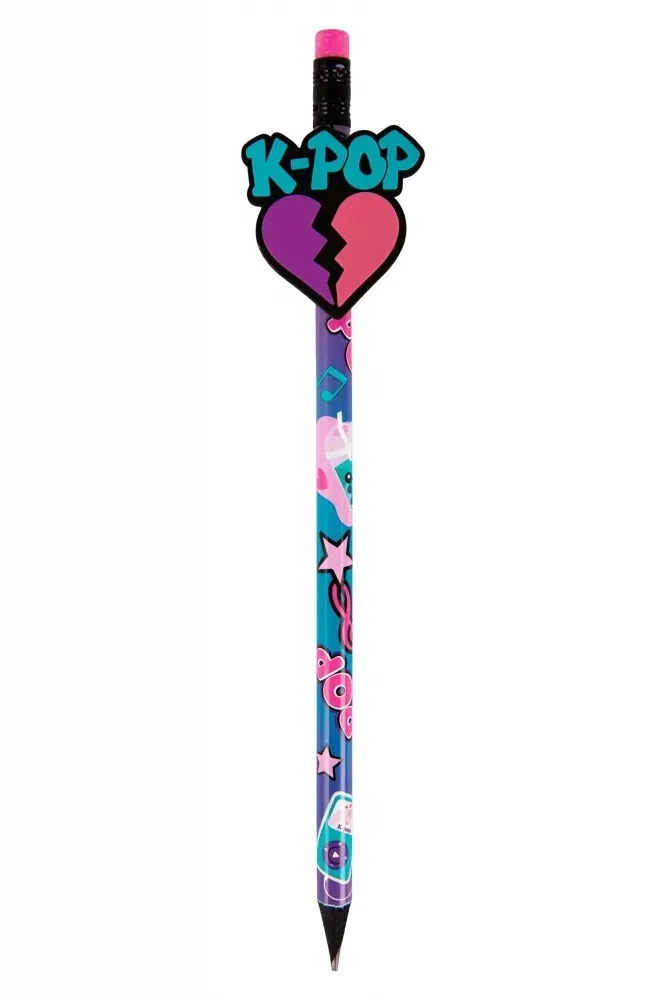 Coolpack, Ołówki z gumową nakładką - K-Pop Dark, 2 szt 5907360027638