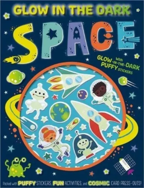 Glow in the Dark Space Activity Book  9781800589964