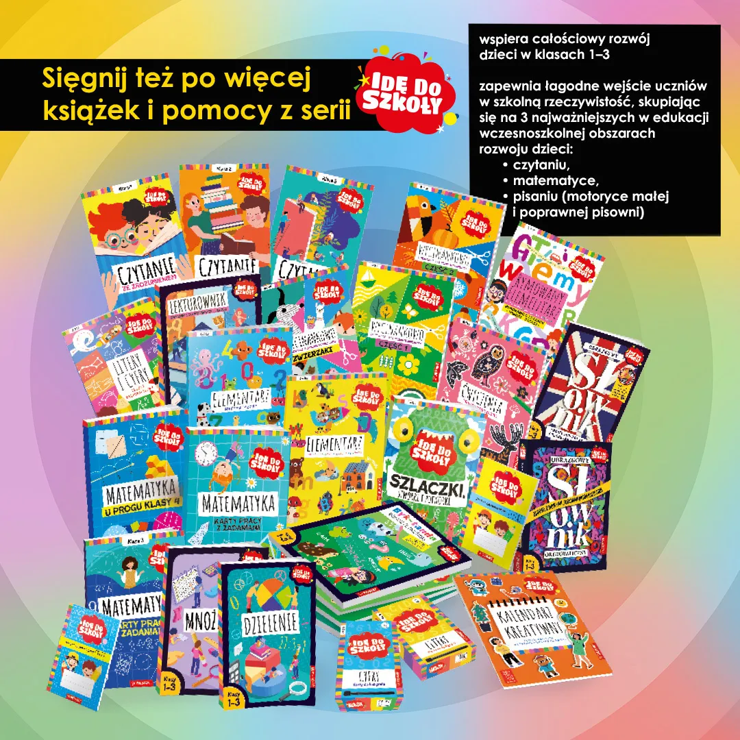 Idę do szkoły. Zaktualizowany obrazkowy słownik ortograficzny. Klasy 1-3 9788379126897