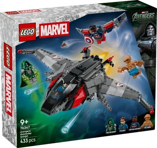 LEGO SUPER HEROES Avengers: Doomsday Quinjet 76347  5702018063309