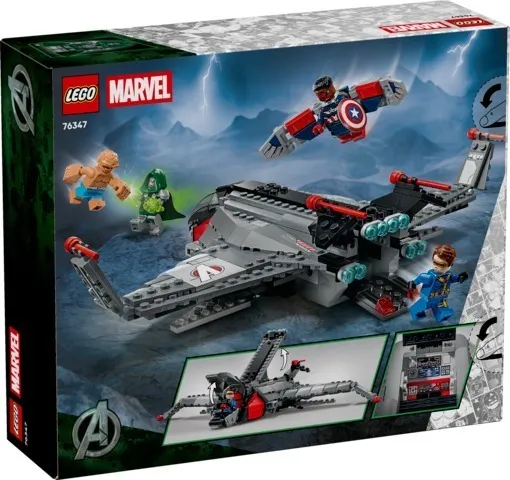 LEGO SUPER HEROES Avengers: Doomsday Quinjet 76347 5702018063309