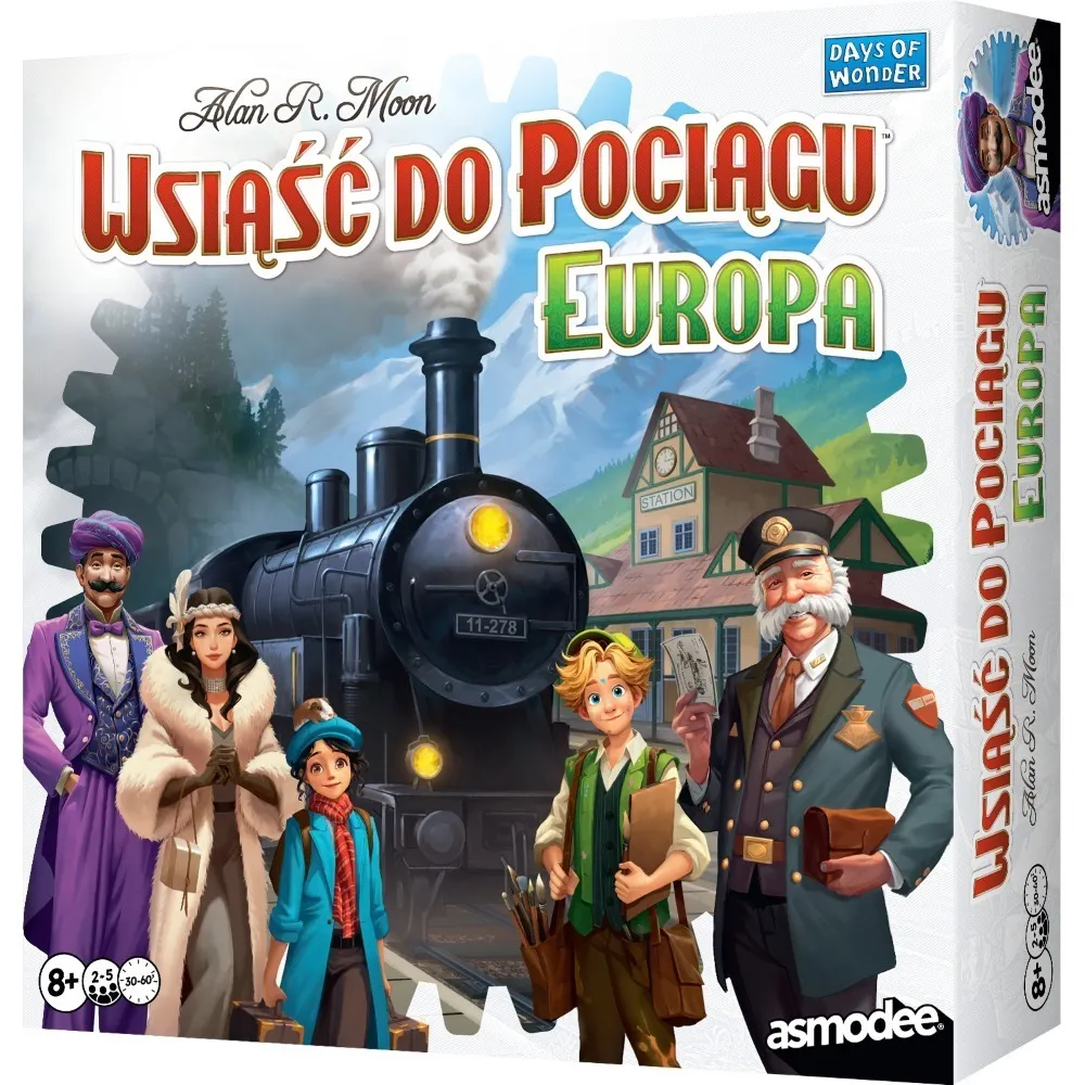 Gra Wsiąść do Pociągu Europa  824968211021