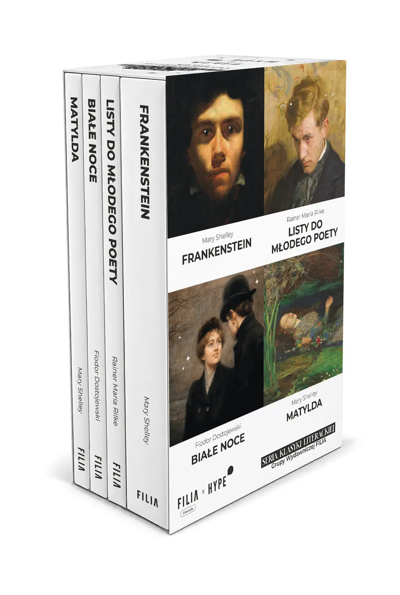 Pakiet: Białe noce / Matylda / Listy do młodego poety / Frankenstein  