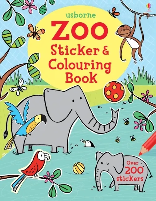 Zoo Sticker and Colouring Book  9781409584339