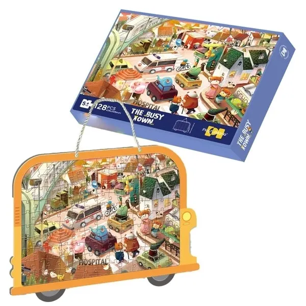 Puzzle - Miasteczko, 128el. 5904109910374