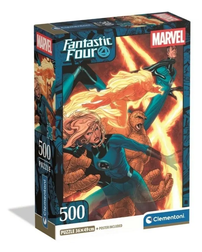 Puzzle 500 Compact Fantastic Four  8005125358052