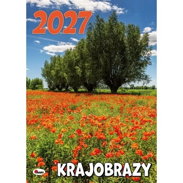 KALENDARZ 2027 KRAJOBRAZY ALBUMOWY A4  9788381817295