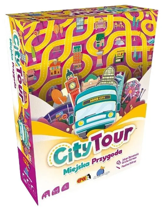 Gra familijna City Tour  - Miejska Przygoda  EP60859  5905896608598