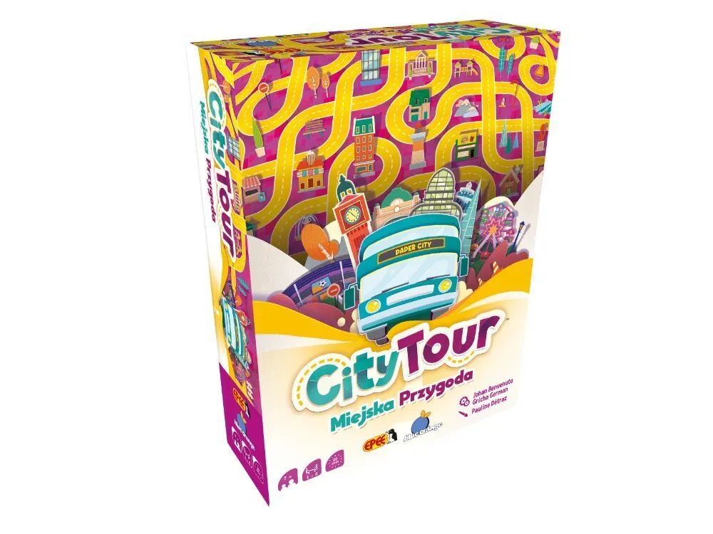 Gra familijna City Tour  - Miejska Przygoda  EP60859 5905896608598
