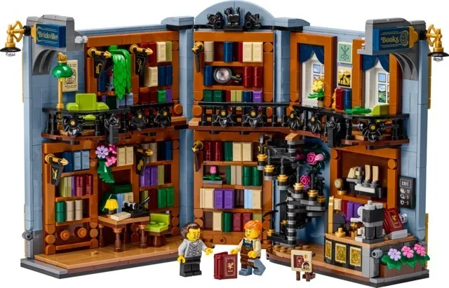 LEGO ICONS Book nook Księgarnia 11379 5702018063606