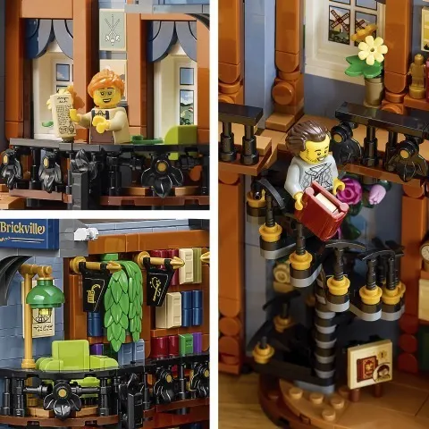 LEGO ICONS Book nook Księgarnia 11379 5702018063606