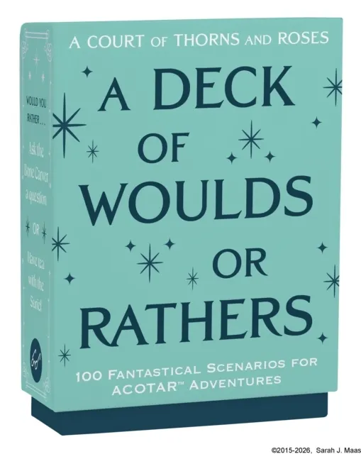 A Court of Thorns and Roses Official Deck: A Deck of Woulds or Rathers  9781797249766