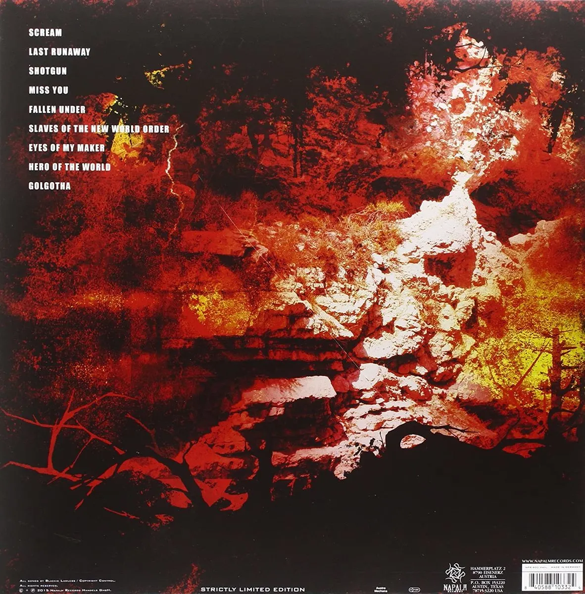 Golgotha (2 Vinyl) 840588103324