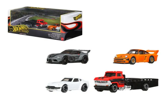 Hot Wheels Premium Collector 4pak aut 194735263615