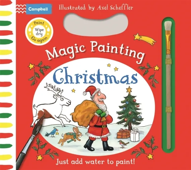 Christmas Magic Painting (Board book)  9781035052158