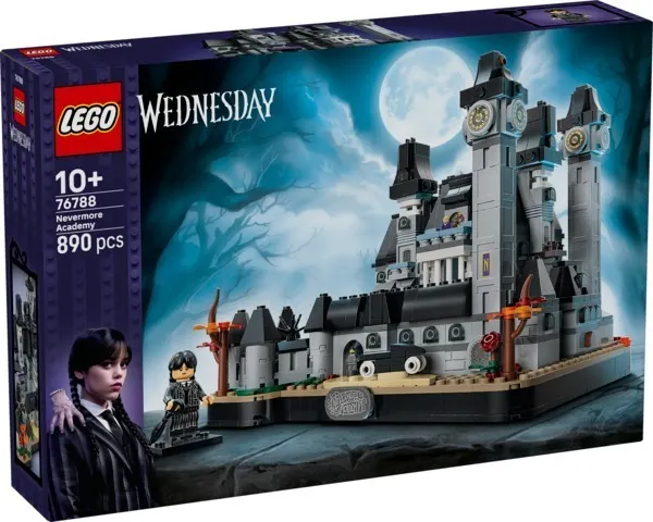 LEGO WEDNESDAY Akademia Nevermore 76788  5702018067413