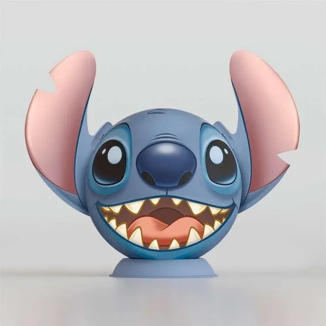 Ravensburger, Puzzle 3D Kula 72: Disney Stitch (11574) 4005556115747