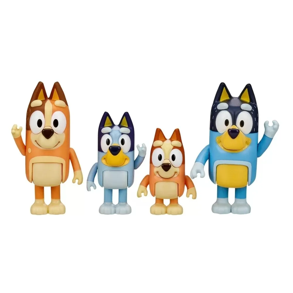Bluey - Figurki Rodzinka, 4 szt. (BLU13009) 630996130094