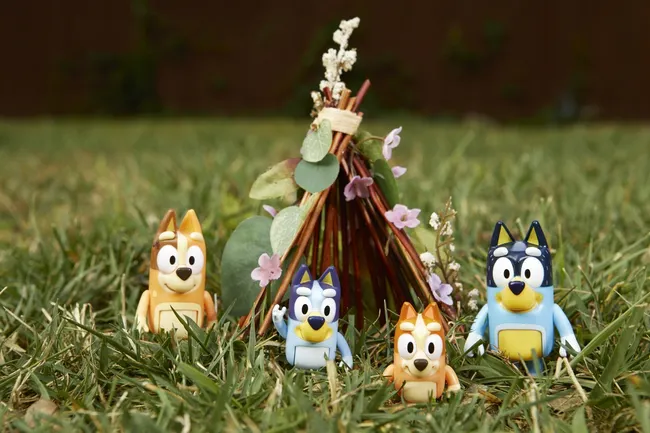 Bluey - Figurki Rodzinka, 4 szt. (BLU13009) 630996130094