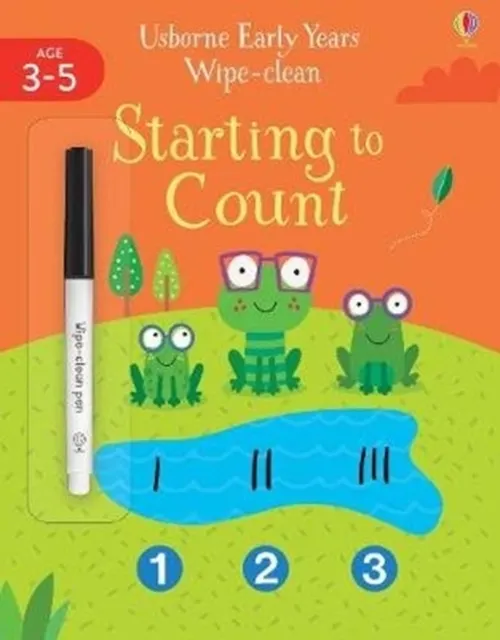 Starting to Count (Usborne Early Years Wipe-Clean)  9781474968430