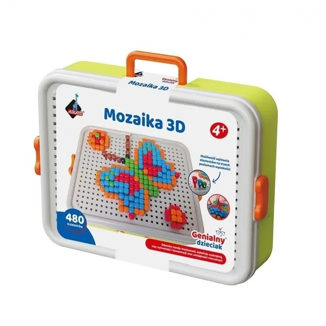 Genialny Dzieciak: Mozaika 3D (911586)  5904109911586
