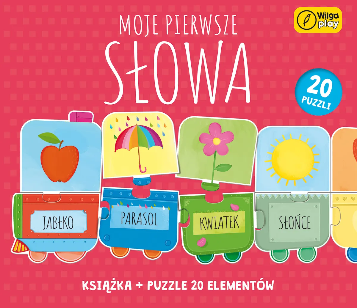 Moje pierwsze słowa. Puzzle i książka 9788328098589