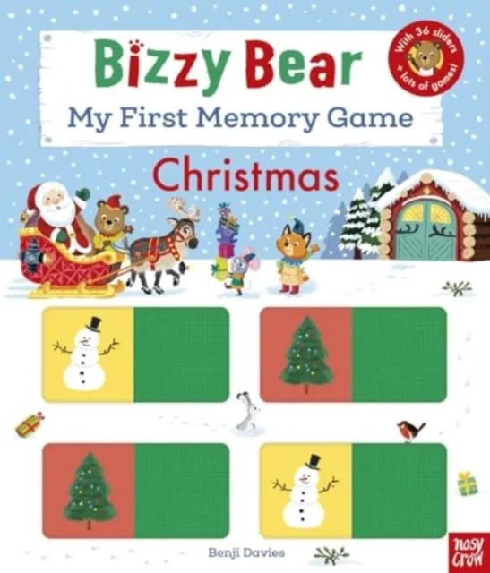 Bizzy Bear: My First Memory Game Book: Christmas (Board book)  9781805131779