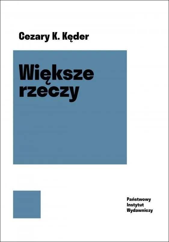 Większe rzeczy  9788381965651