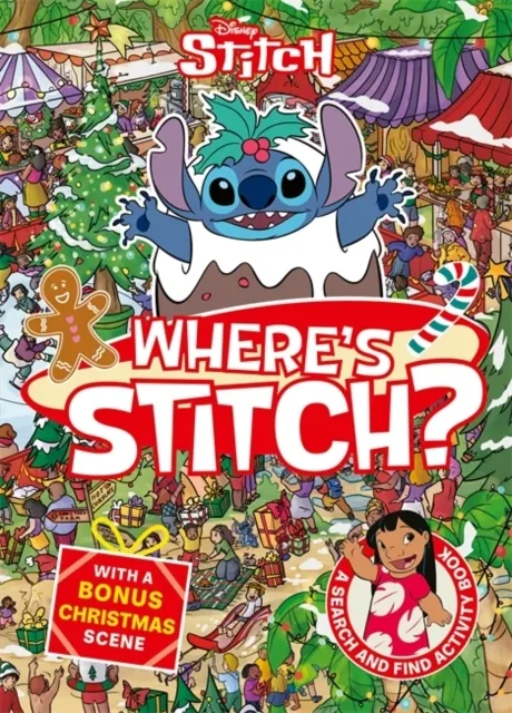 Where's Stitch? LIMITED CHRISTMAS EDITION  9781835873311