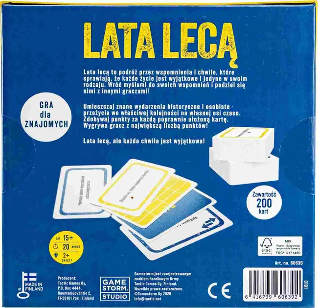 Gra imprezowa Lata Lecą 6416739606392