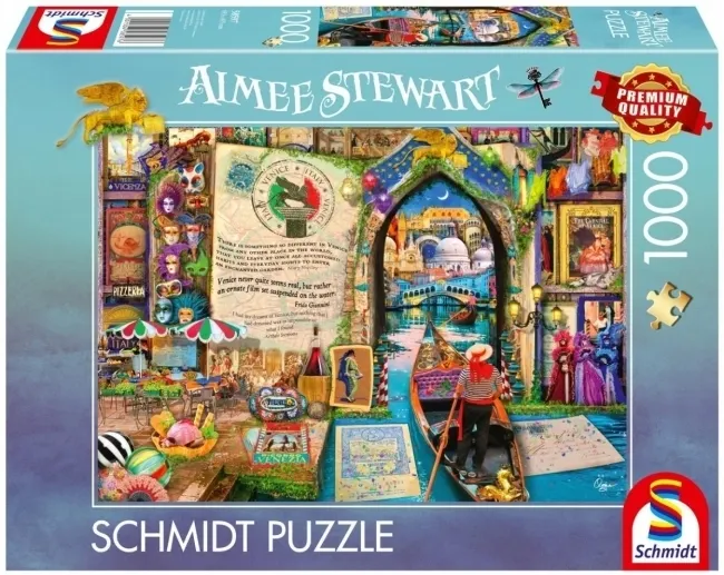 Puzzle PQ 1000 Wspomnienia z Wenecji / Włochy  4001504585976