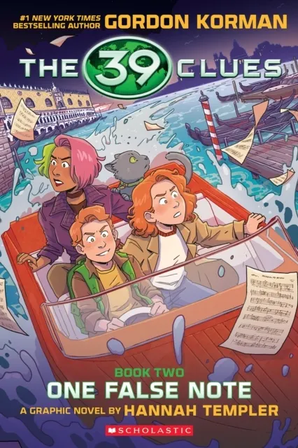 39 Clues Graphix #2: One False Note (Graphic Novel Edition)  9781339026473