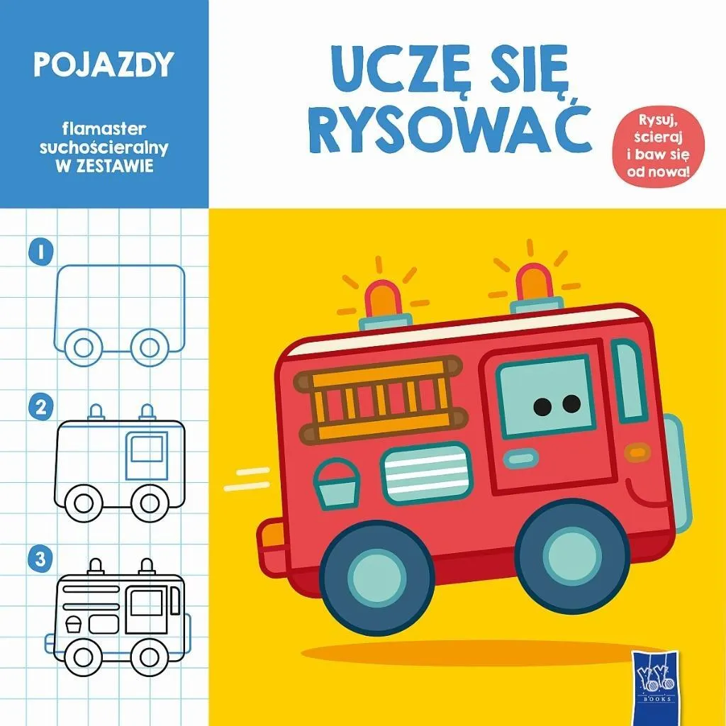Uczę się rysować. Pojazdy  9789465053578