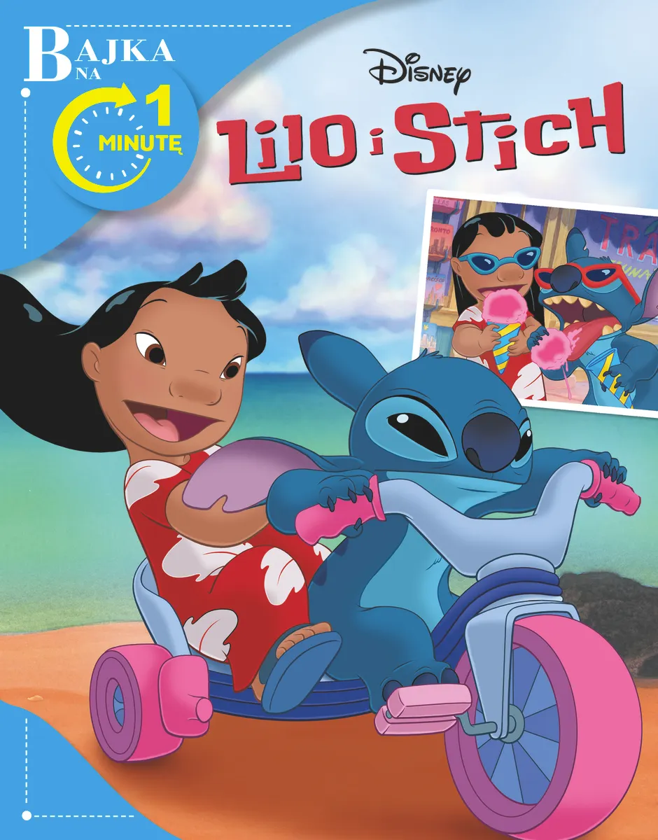 Bajka na 1 minutę. Disney Lilo i Stitch 9788383855035
