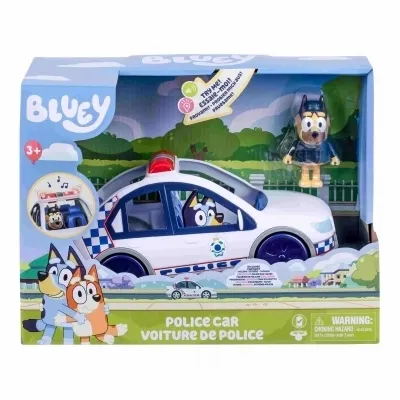 Samochód policyjny Bluey z figurką policjanta BLU19202  630996192023