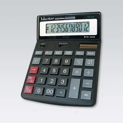 Kalkulator na biurko Vector DK-206  5904329451947