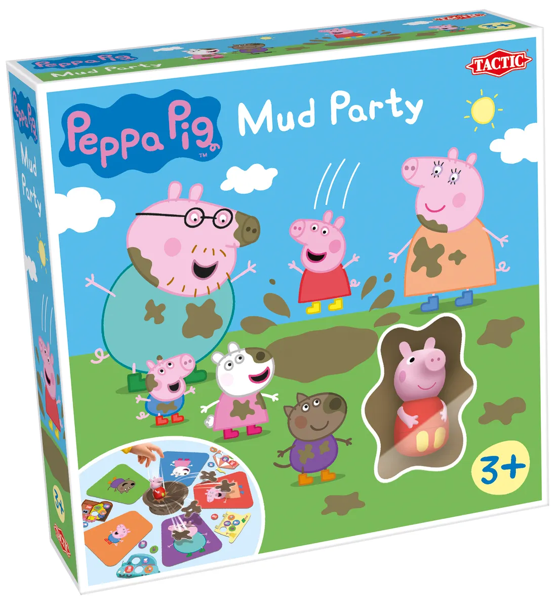 Gra Świnka Peppa Błotna zabawa Mud Party  6416739583594