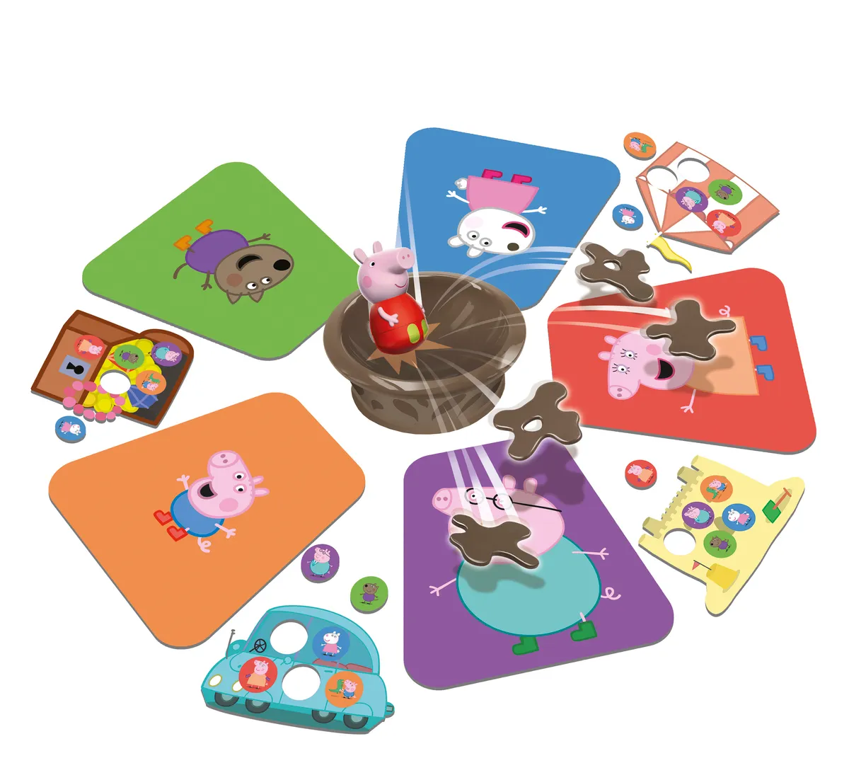 Gra Świnka Peppa Błotna zabawa Mud Party 6416739583594