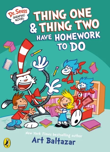Dr Seuss Graphic Novel: Thing One and Thing Two Have Homework to Do  9780241742549